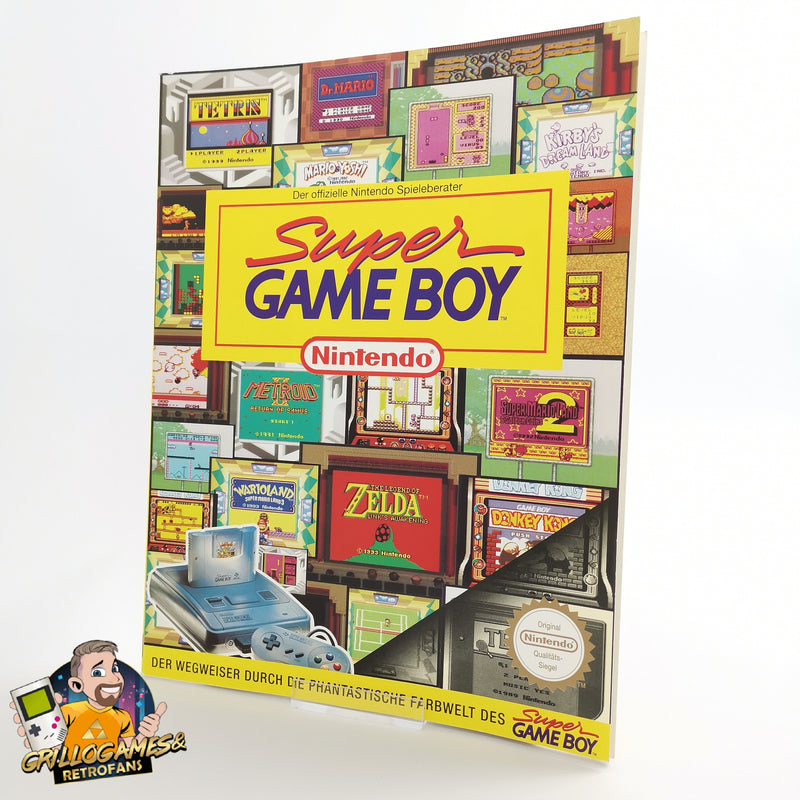 Der offizielle Nintendo Spieleberater " Super Game Boy " Gameboy Lösungsbuch