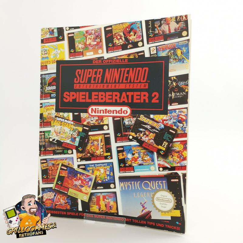 The Official Nintendo Game Advisor " Super Nintendo Game Advisor 2 SNES [2]
