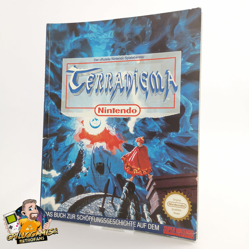 The official Super Nintendo game advisor " Terranigma " SNES | Solution book