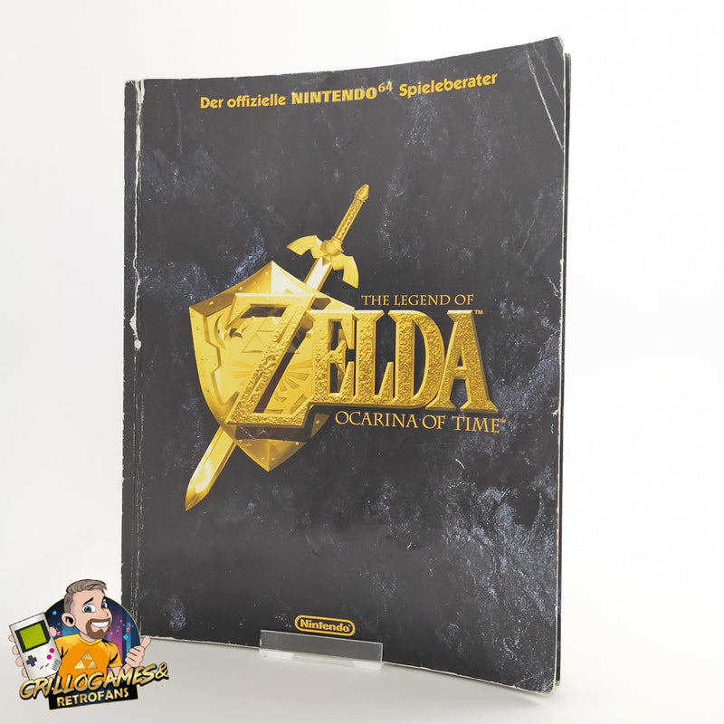 Der offizielle Nintendo 64 Spieleberater " Zelda Ocarina of Time N64 Lösungsbuch
