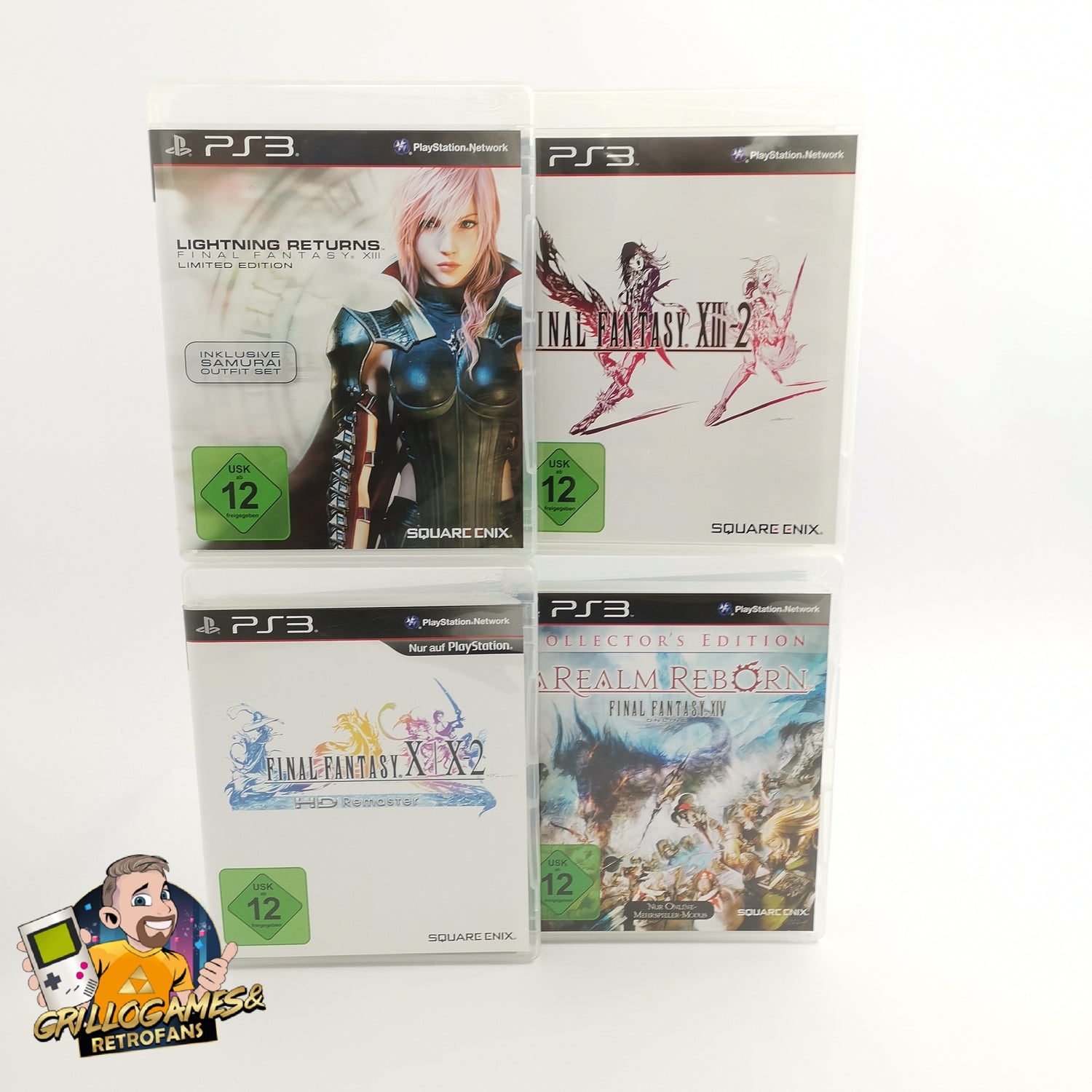 Sony Playstation 3 Games Bundle 4x Final Fantasy Games / Games | PS3 OVP PAL