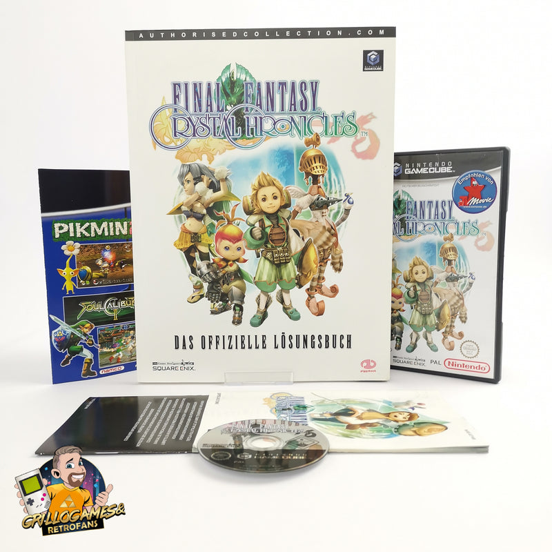 Nintendo Gamecube game "Final Fantasy Chronicles + solution book" orig Guide