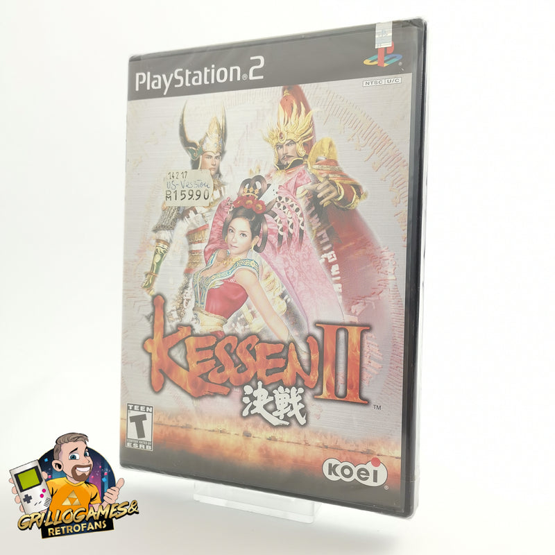 Sony Playstation 2 Spiel : Kessen II 2 | NTSC USA NEU NEW SEALED