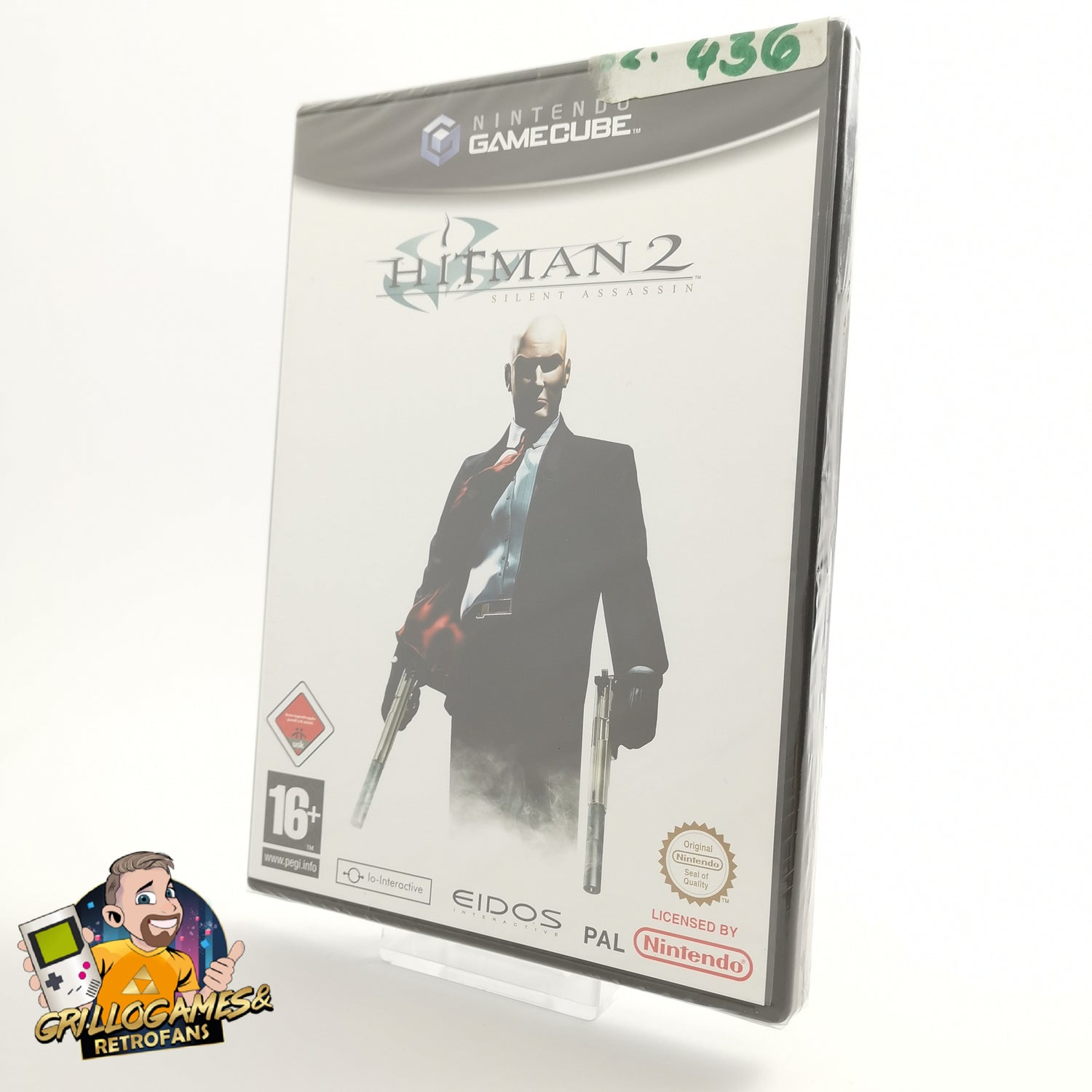 Nintendo Gamecube Spiel : Hitman 2 Silent Assassin | USK18 OVP | PAL NEU SEALED