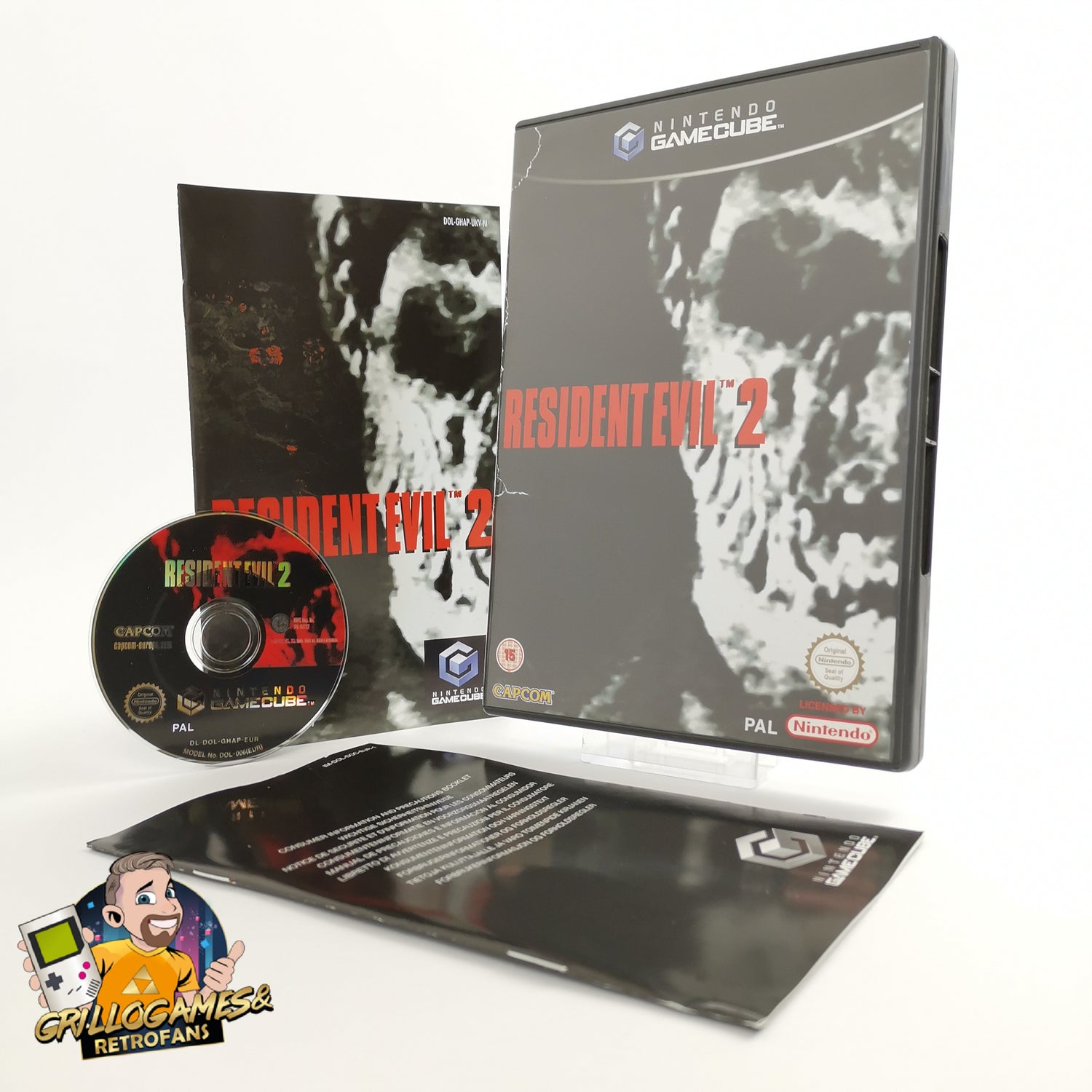 Nintendo Gamecube Spiel : Resident Evil 2 | USK 18 OVP PAL Capcom