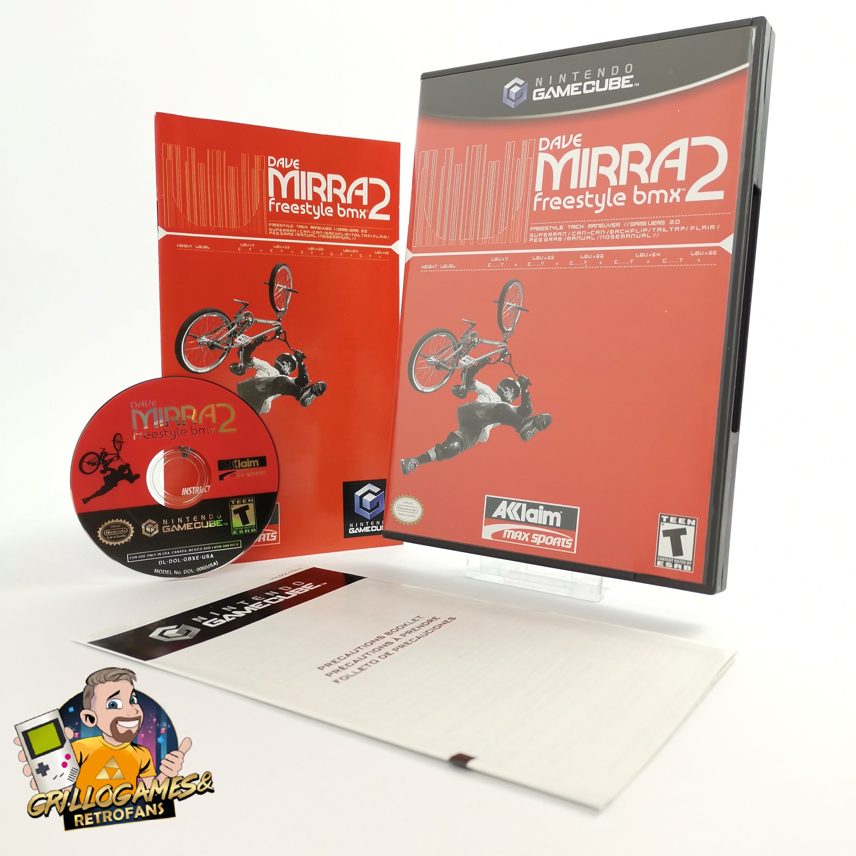 Nintendo Gamecube Spiel : Dave Mirra Freestyle BMX 2 | OVP NTSC-U/C USA