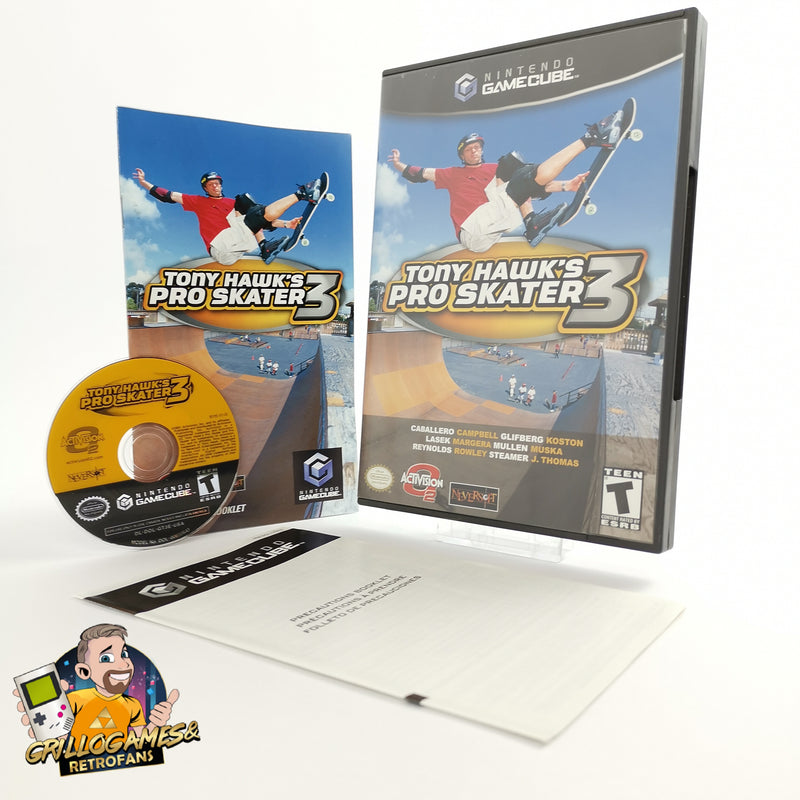 Nintendo Gamecube Game: Tony Hawk's Pro Skater 3 | Original packaging NTSC-U/C USA