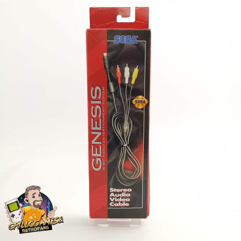 Sega Genesis Kabel / Stereo Audio Video Cable - NEU NEW OVP