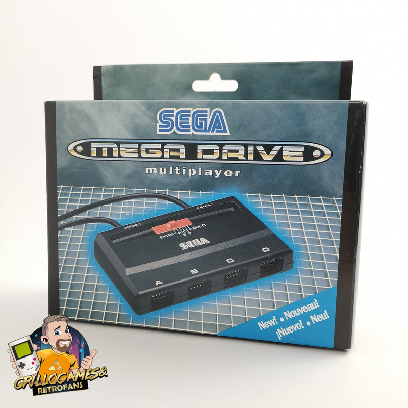 Sega Mega Drive Multiplayer Adapter | Multi-Player Adaptor / Multi Tap OVP NEU