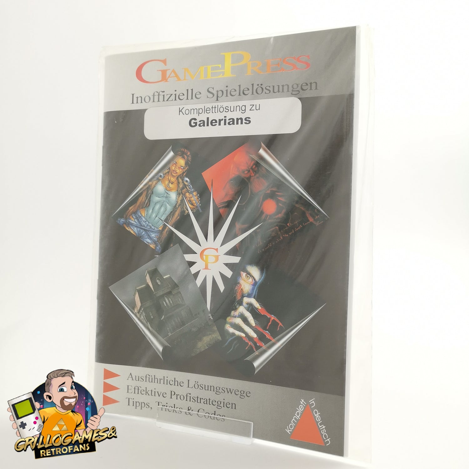 GamePress Gaming Solution - Galerians | Magic Line Complete Solution - NEW