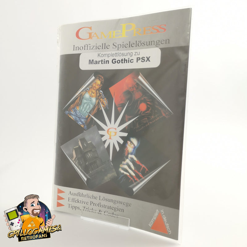 GamePress Spielelösung - Martin Gothic PSX | Magic Line Komplettlösung - NEU