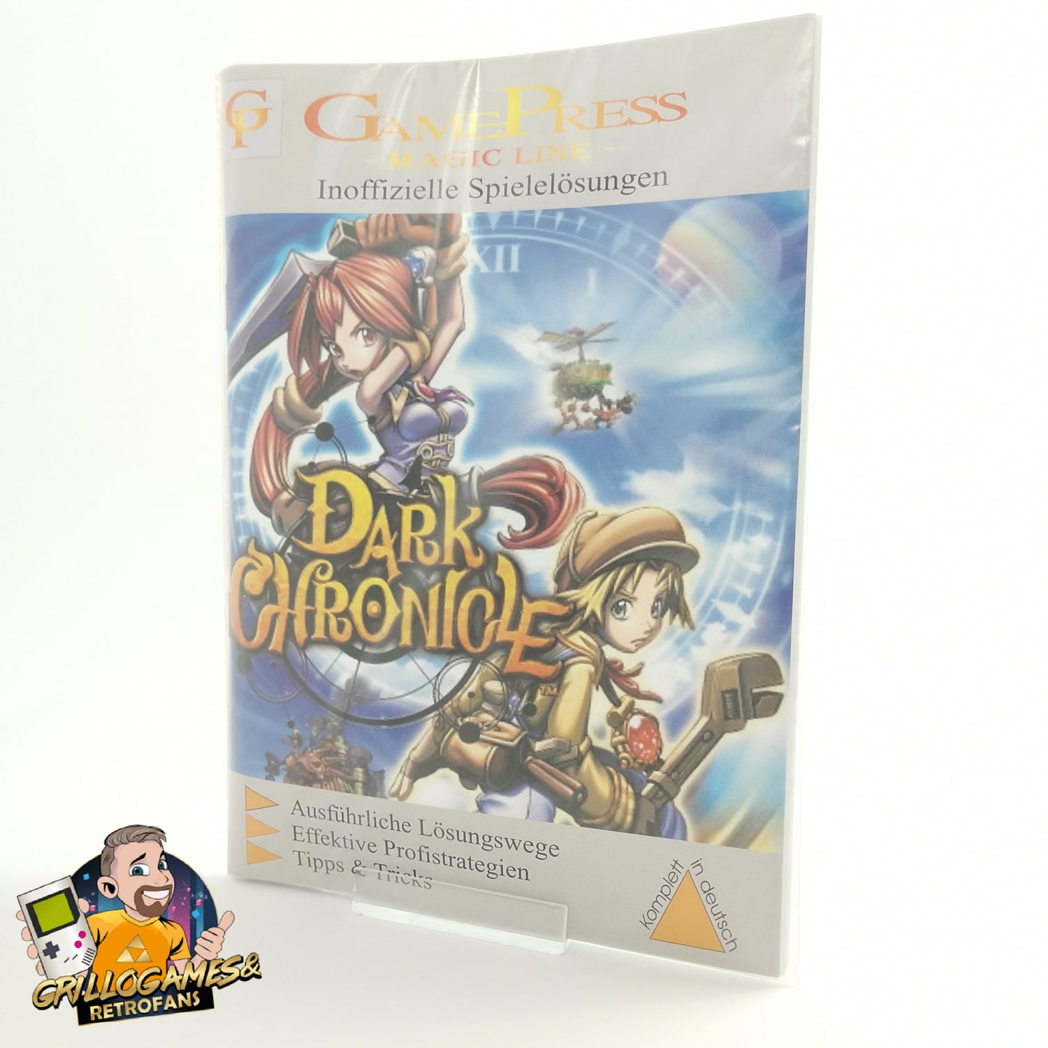 GamePress Gaming Solution - Dark Chronicle | Magic Line Complete Solution - NEW
