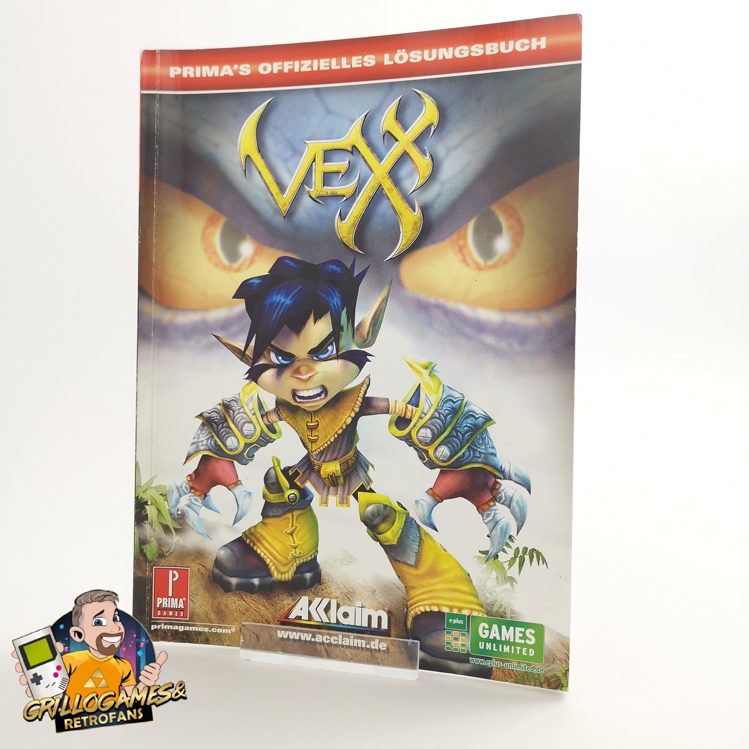 Prima's official solution book: VEXX | Games Advisor Guide - Acclaim