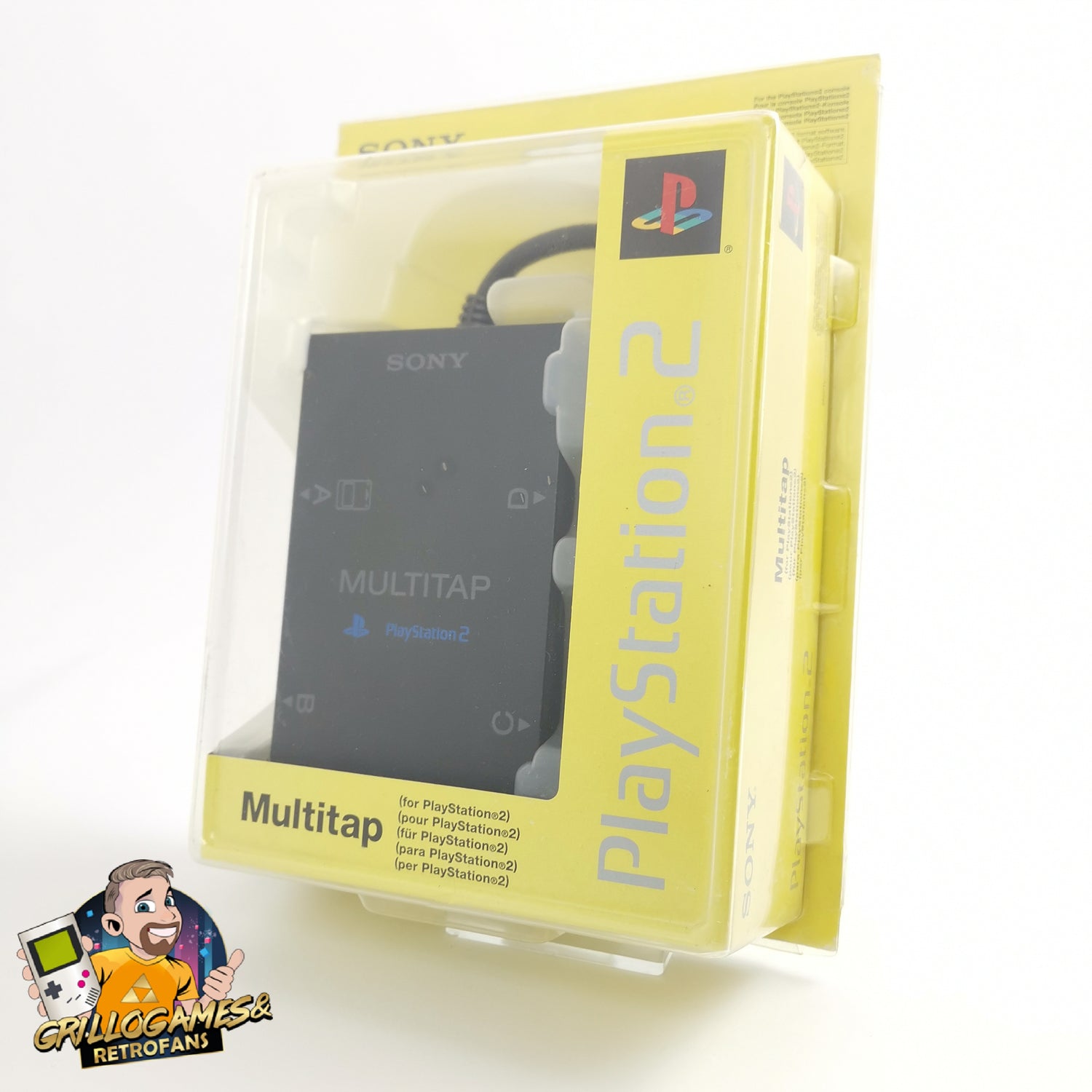 Sony Playstation 2 Zubehör : Multitap Controller Adapter | PS1 PSX - OVP PAL