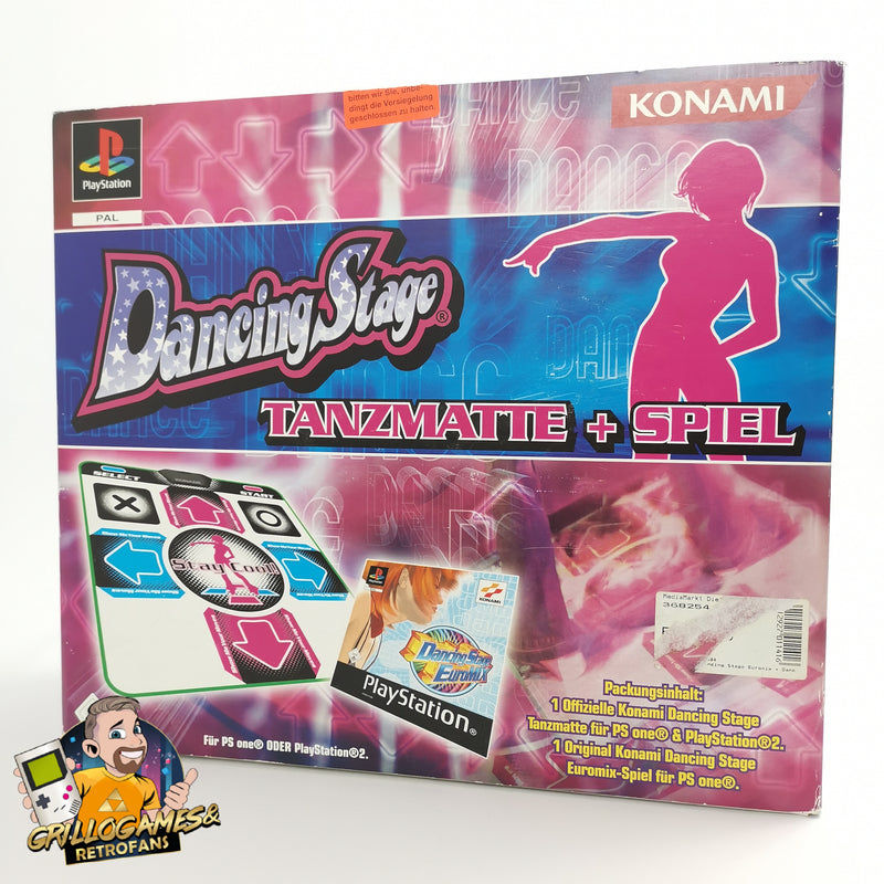 Sony Playstation 1 Spiel : Dancing Stage Tanzmatte + Spiel | PS1 PSX - OVP PAL