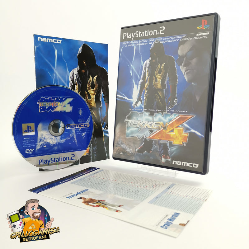 Sony Playstation 2 Spiel : Tekken 4 | PS2 Namco - OVP NTSC-J JAPAN Version