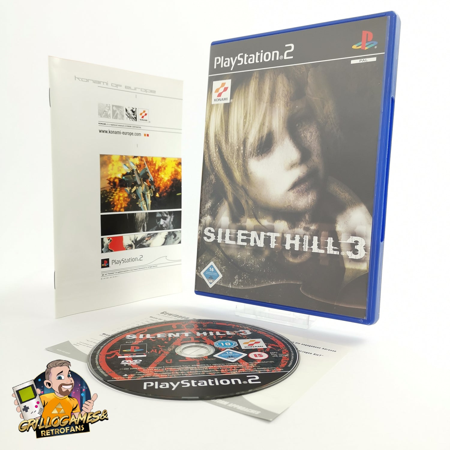 Sony Playstation 2 Spiel : Silent Hill 3 | PS2 Konami - OVP PAL