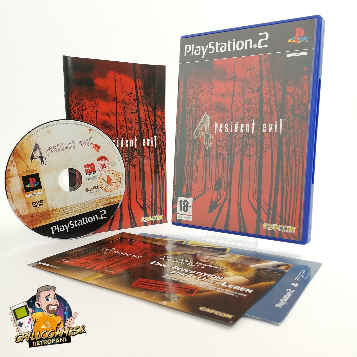 Sony Playstation 2 Spiel : Resident Evil 4 | PS2 - OVP USK18