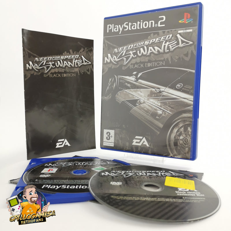 Sony Playstation 2 Game: Need for Speed ​​Most Wanted Black Edition | PS2 - original packaging