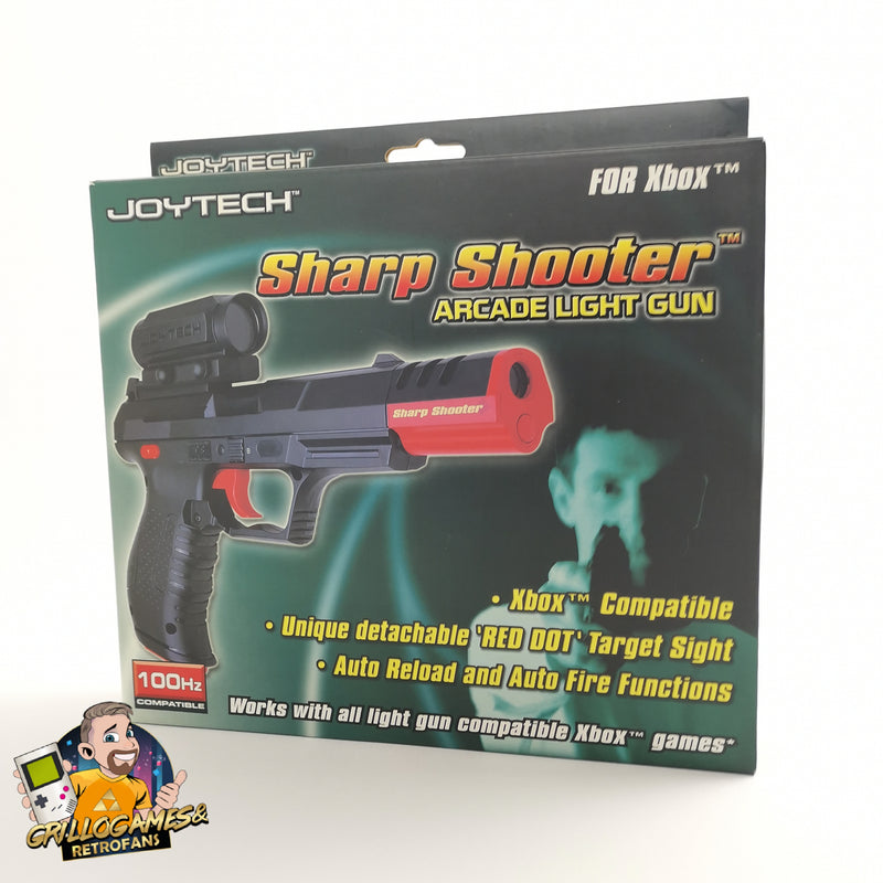 Xbox Classic Controller : Sharp Shooter Arcade Light Gun | Pistol OVP NEW NEW