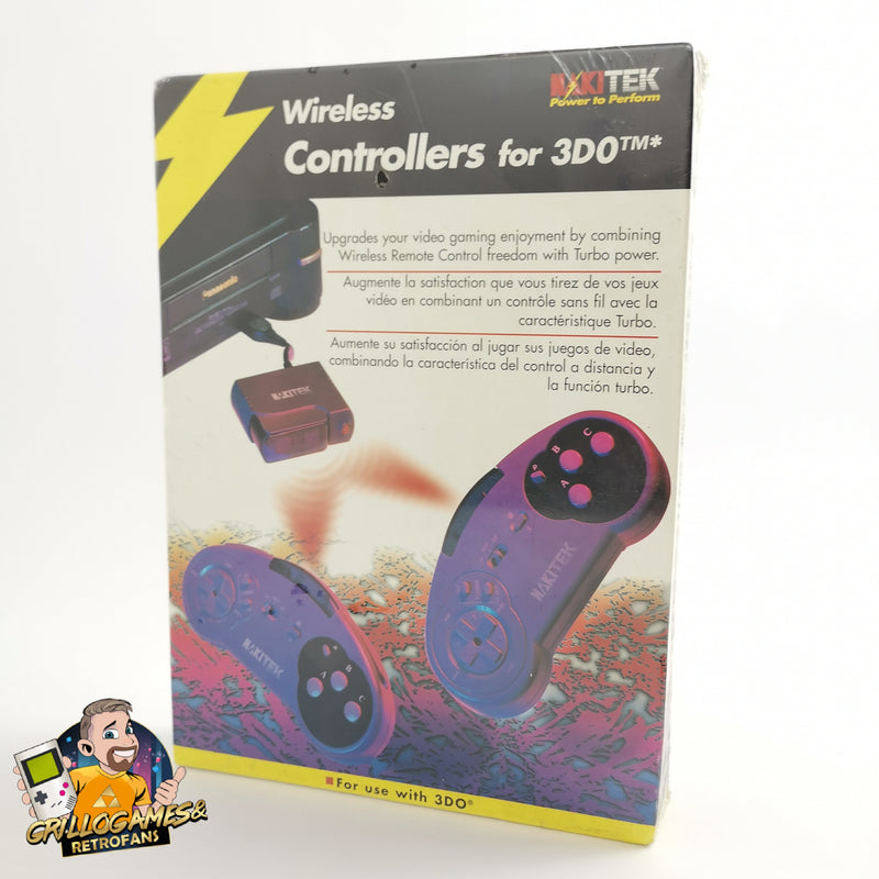 Wireless Panasonic 3DO Controller : Nakitek | Original packaging NEW NEW