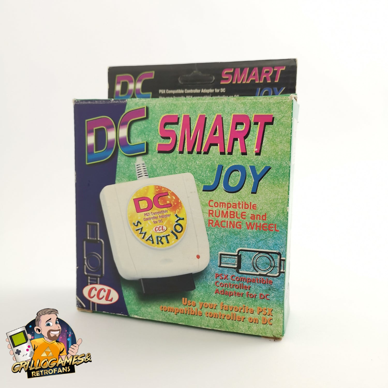 Sega Dreamcast Accessories: DC Smart Joy Adapter | Original packaging