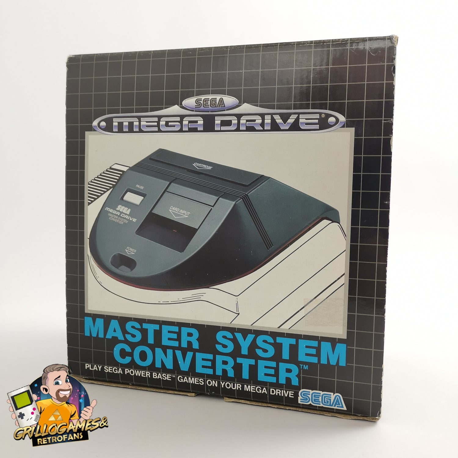 Sega Mega Drive Zubehör : Master System Converter | MD Adapter | OVP PAL