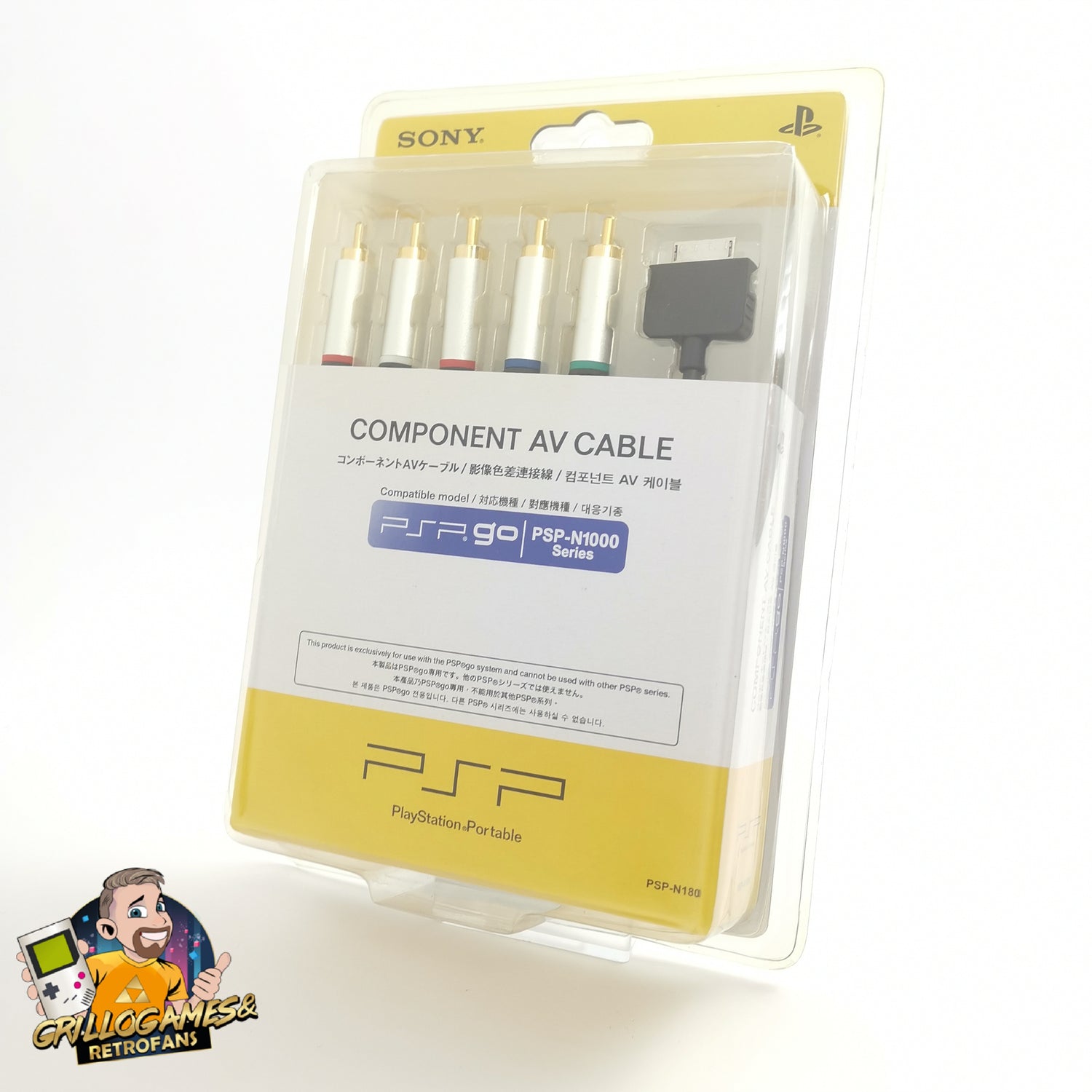 Sony Playstation Portable: Component AV Cable Cable | PSP go - OVP JAP N1000 S