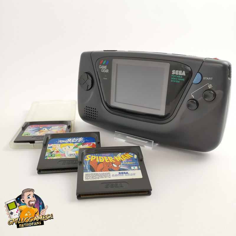 Sega Game Gear Handheld Konsole mit 3 Spielen | Defekt Ersatzteil - GameGear