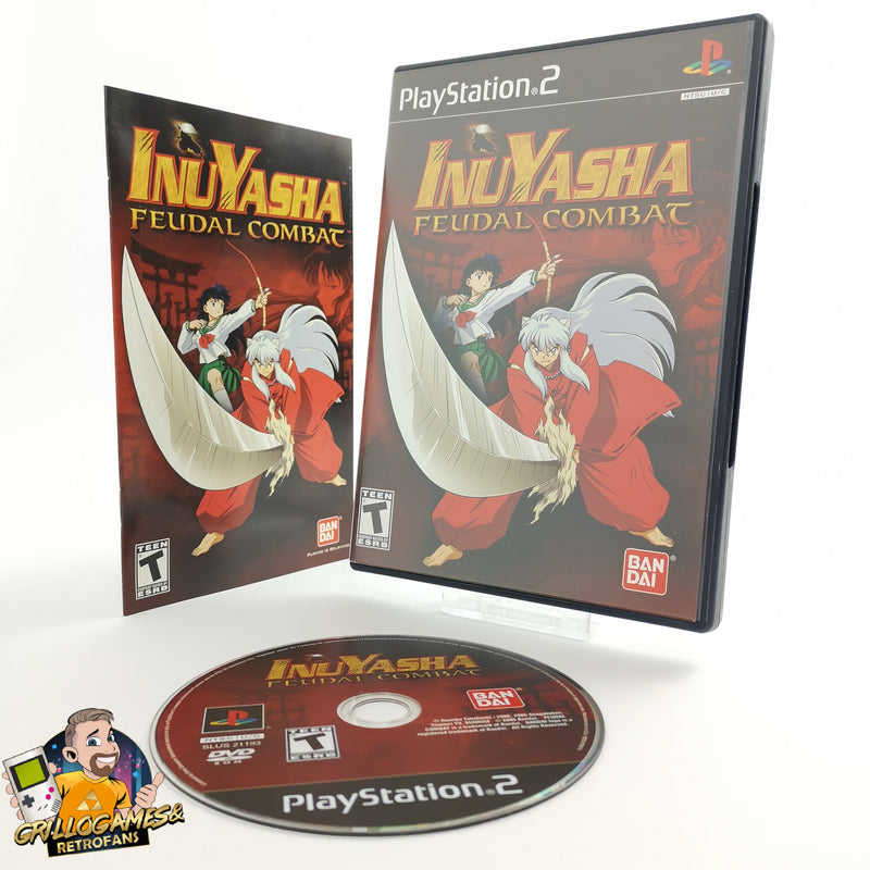 Sony Playstation 2 Spiel : InuYasha Feudal Combat | PS2 OVP - NTSC-U/C USA
