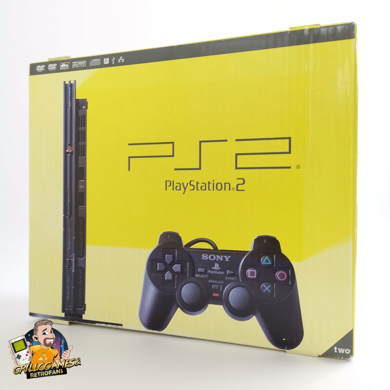 Sony Playstation 2 Slim Console Black / black | PS2 Console - NEW NEW ORIGINAL