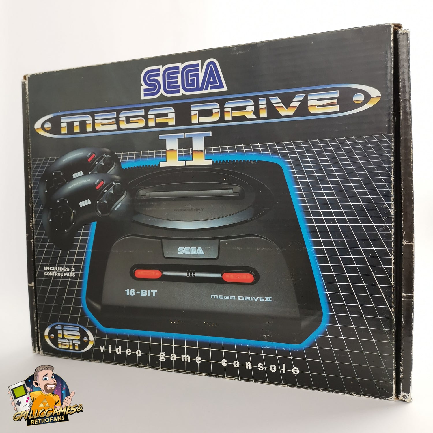 Sega Mega Drive Konsole : Mega Drive II 2 Six Pack | PAL Console MegaDrive - OVP