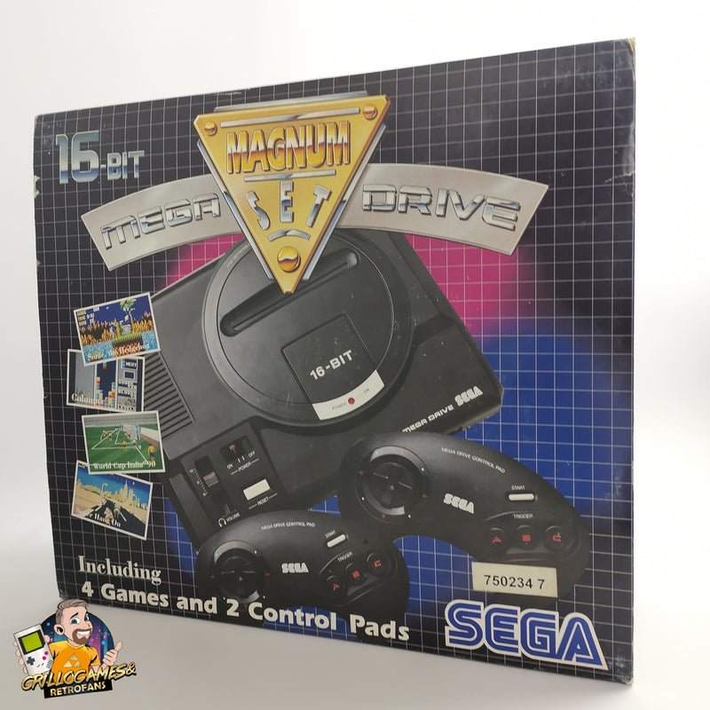 Sega Mega Drive Console: Magnum SET Bundle | PAL-G Console MegaDrive - original packaging