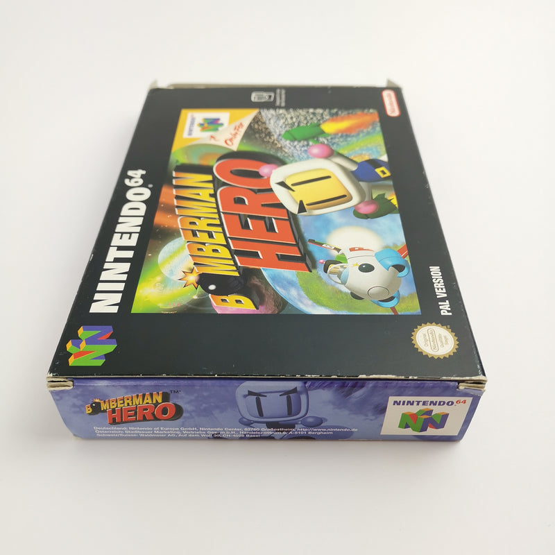 Nintendo 64 Spiel " Bomberman Hero " N64 N 64 Bomber Man | OVP |  PAL Version