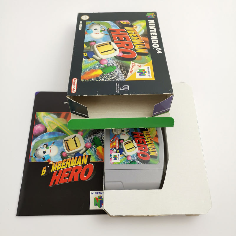 Nintendo 64 Spiel " Bomberman Hero " N64 N 64 Bomber Man | OVP |  PAL Version