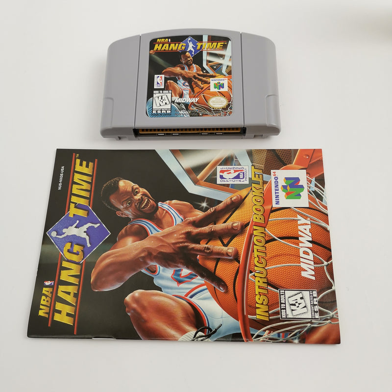 Nintendo 64 Spiel " NBA Hang Time " N64 N 64 Basketball | OVP |  NTSC-U/C USA