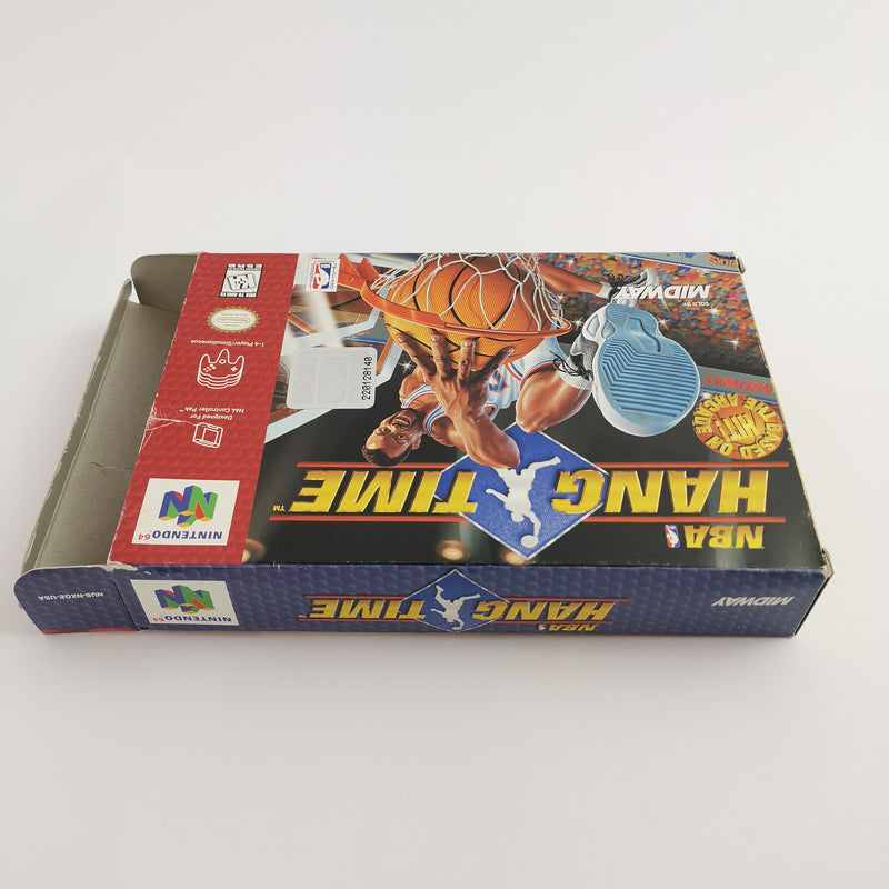 Nintendo 64 Spiel " NBA Hang Time " N64 N 64 Basketball | OVP |  NTSC-U/C USA